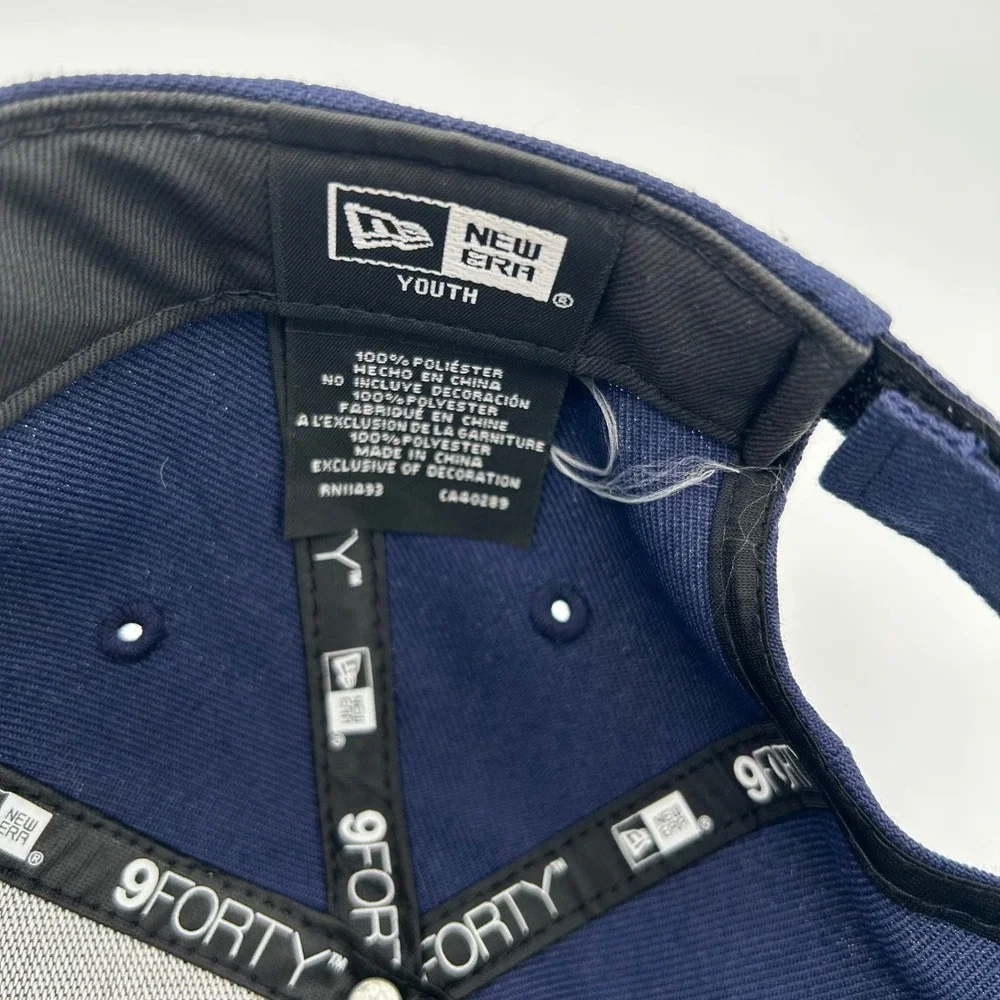 Tampa‎ Bay Rays New Era Hat 9FORTY Youth Navy Blue  MLB Baseball Sportswear